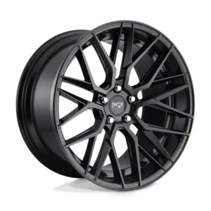 Niche Gamma Matte Black Wheel; 19x8.5; 35mm Offset