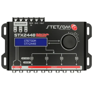 Stetsom STX 2448 DSP Crossover & Equalizer (4 Channel) 2.4